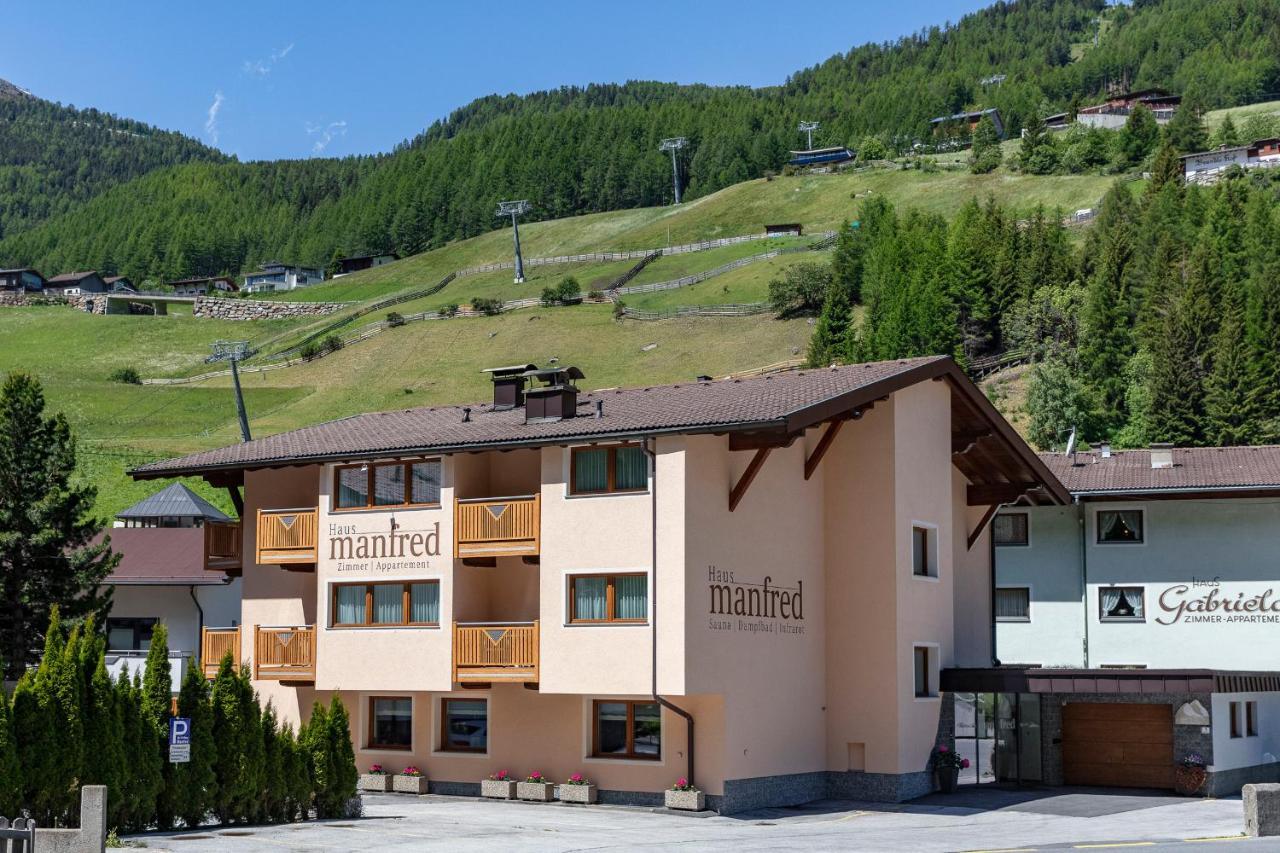Haus Manfred Hotell Sölden Exteriör bild